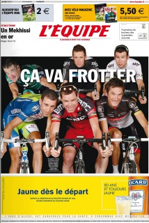 L'equipe Edition du 30 Juin 2012