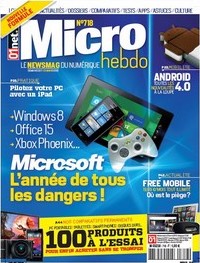 Micro Hebdo N725 du 08 au 14 Mars 2012