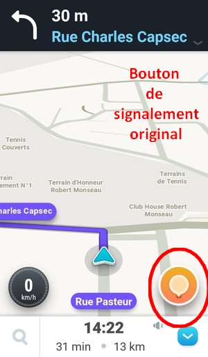 Waze 4.35.0.19 - CGE - [Bouton original] (Android)